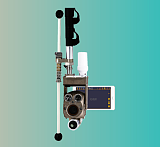 市政或小区管道检测设备 高清无线管道潜望镜QV;