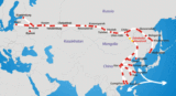 上海到塔什干722400铁路物流运输40HQ/40GP/20GP;