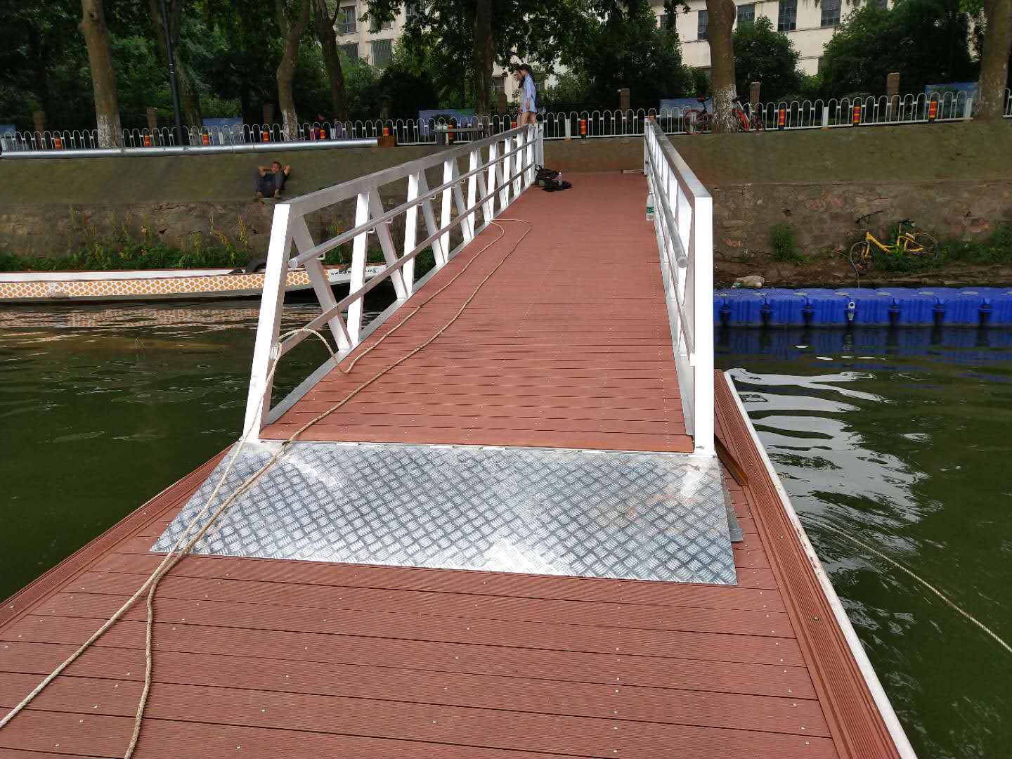 广州恒桥铝合金结构浮码头