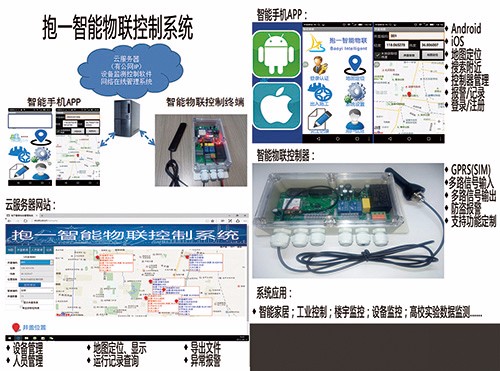 青岛抱一GPRS远程智能物联控制系统