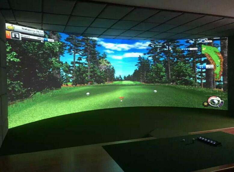 供应韩国原装高尔夫模拟器 高速模拟器 室内高尔夫