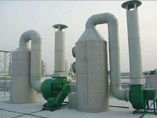 深圳工业废气处理设备PP废气净化塔 电子厂喷淋塔