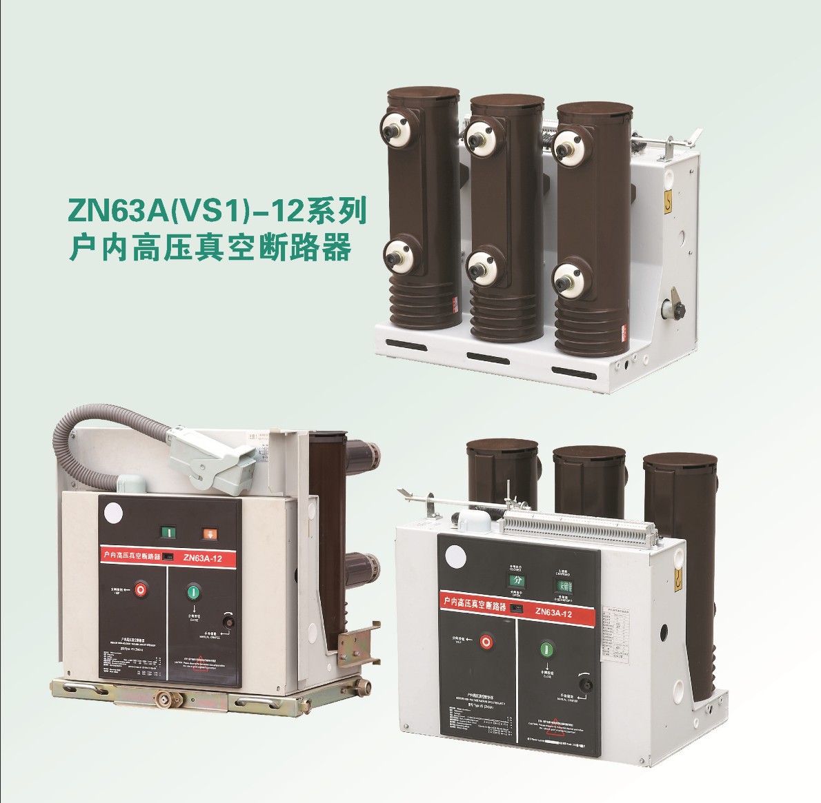 ZN63A[VS1]-12户内高压真空断路器
