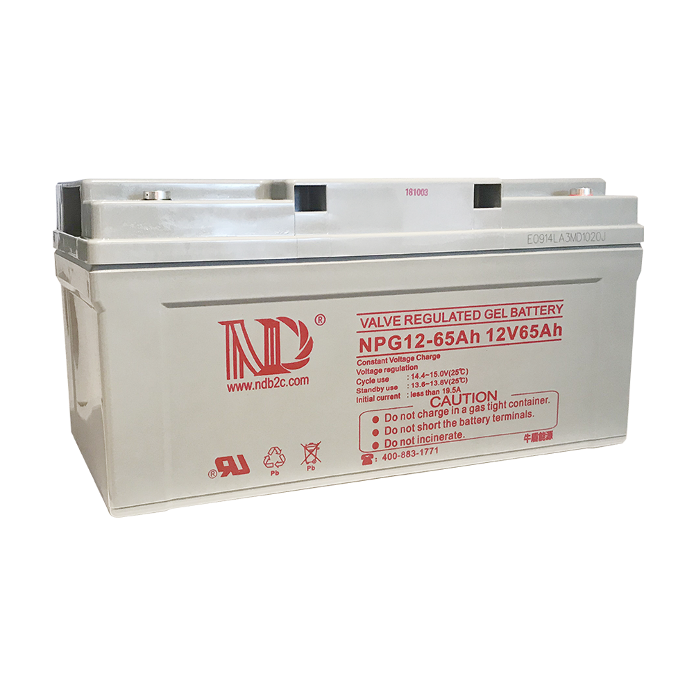 牛盾蓄电池 ND12-100 免维护胶体蓄电池 UPS电源
