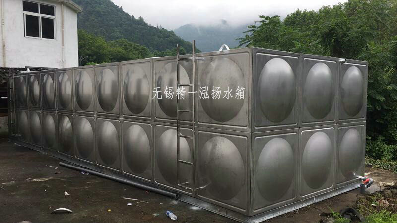 无锡精一泓扬厂价定制安装居民生活用水304不锈钢水箱