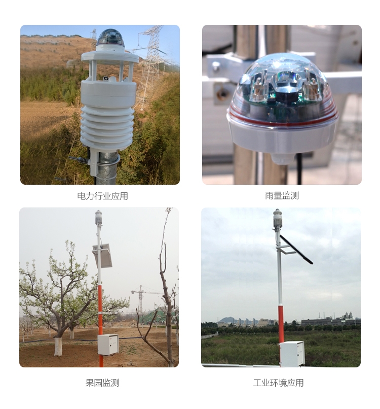 北京天星智联RS-100H无线光学雨量传感器降雨量测量仪