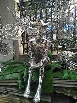 不锈钢人物雕塑 天使镂空人物雕塑园林;