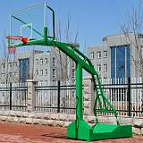 阜阳销售移动式篮球架 单位学校篮球架 地埋式休闲篮球架 篮球场地施工