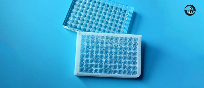 上海百千生物J09627石英酶标板96孔石英不可拆酶标板石英透明玻璃