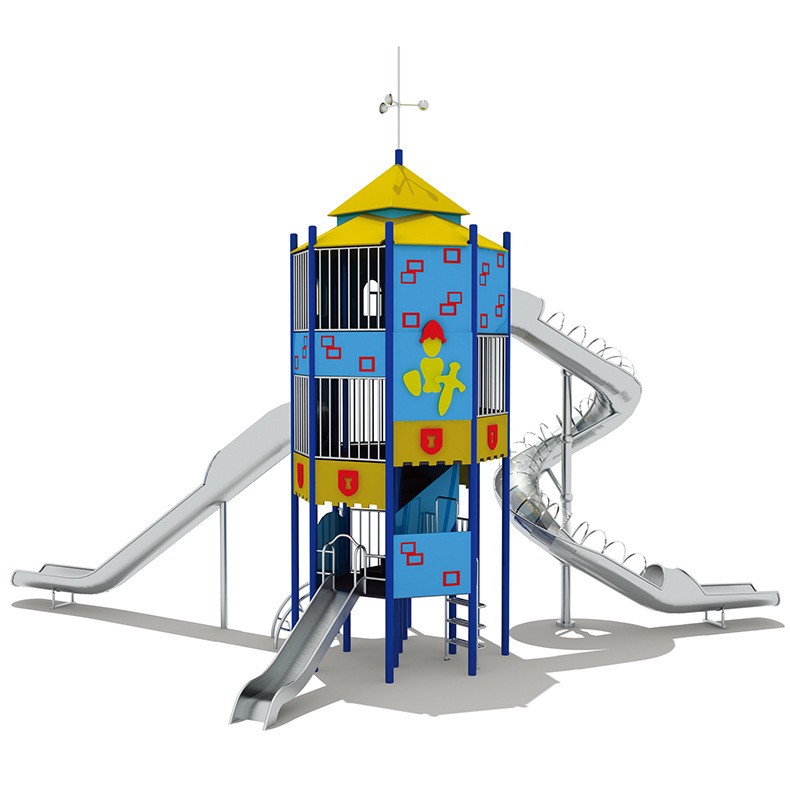 南宁室外组合滑梯 儿童游乐设施 大型玩具工程塑料