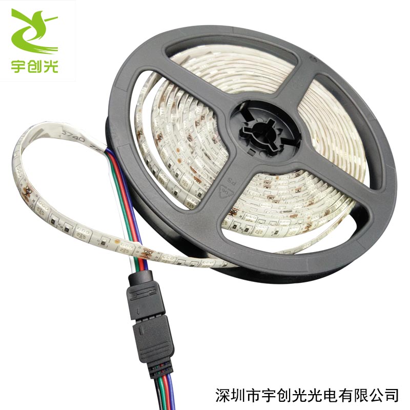 宇创光 工艺品灯光装饰LED SMD 5050 RGB全彩灯带