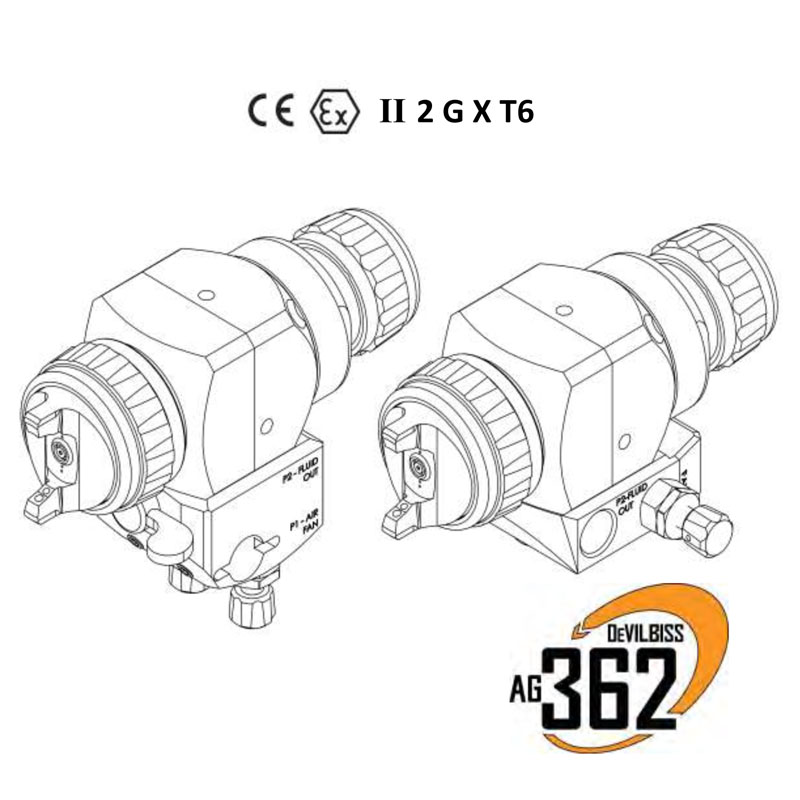 特威DeVilbissAG-362自动喷枪高雾化喷枪木工家具