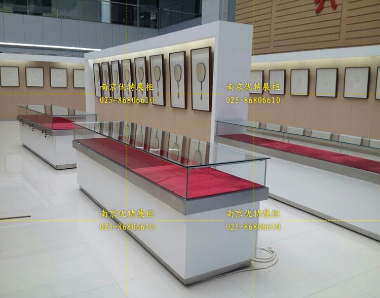 南京公司展厅柜 单位荣誉柜制作南京商超促销柜 地堆制作