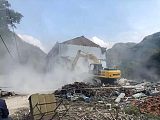 昆山施工队伍拆除回收安装厂内施工;