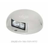 SNLED品牌2珠单向LED透光灯,户外灯饰工程用灯;