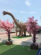广西柳州恐龙展出租仿真恐龙模型租赁厂家供应;