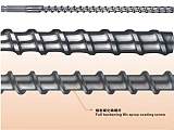 注塑機雙合金螺桿設計;
