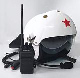 北京飛行員頭盔/直升機固定翼通話對講頭盔/航空頭盔耳機對講/安全帽頭盔