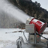 造雪量大雪质优厂家 对环境污染少选小型人工造雪机;