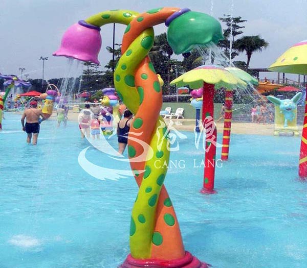 广州沧浪提供儿童水上乐园设备 戏水设备 喷水花蕾