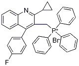 [2-环丙基-4-(4-氟苯基)-喹啉-3-甲基]-3-苯基溴磷