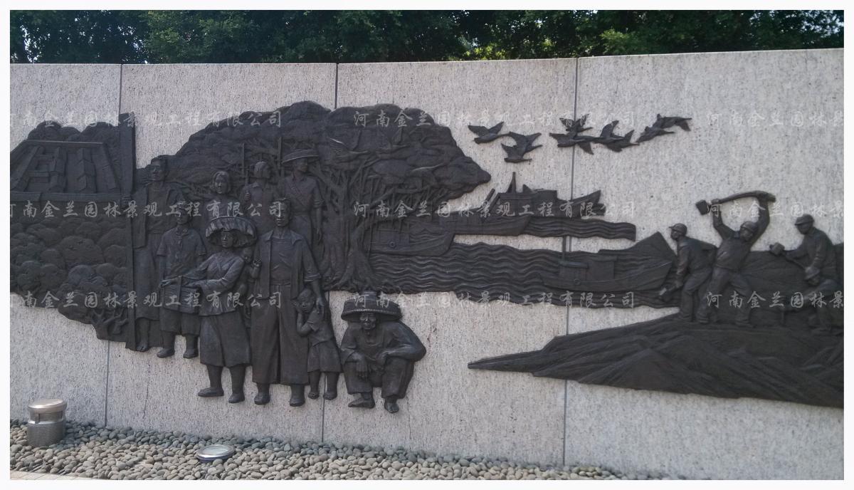 郑州公园浮雕设计（图）