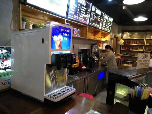 枣庄汉堡店可乐机器三口饮料机报价