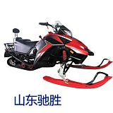 山东驰胜滑雪场娱乐项目雪地车 双人雪地摩托车 汽油式雪地代步车;