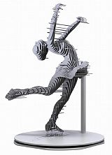 蘇州金屬切片人物雕塑 不銹鋼舞蹈造型工藝品擺件;
