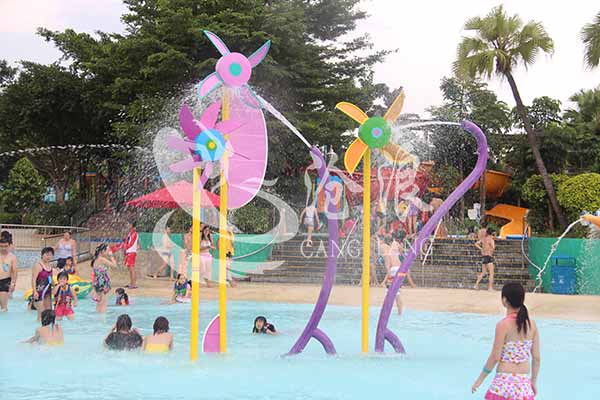 广州水上乐园设备厂家直供 儿童戏水设备 风车喷水