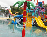 广州厂家直供儿童水上游乐设备 戏水小品 树叶喷水;