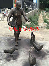 陕西民俗雕塑厂承接民俗文化雕塑 玻璃钢雕塑 校园文化雕塑;