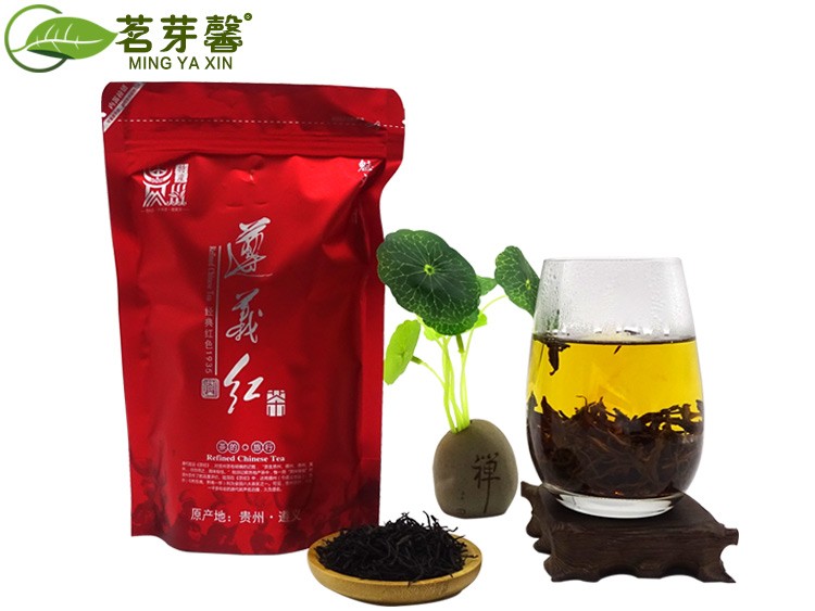 贵州茗芽馨遵义红茶特级礼盒装浓香型红茶茶叶厂家批发