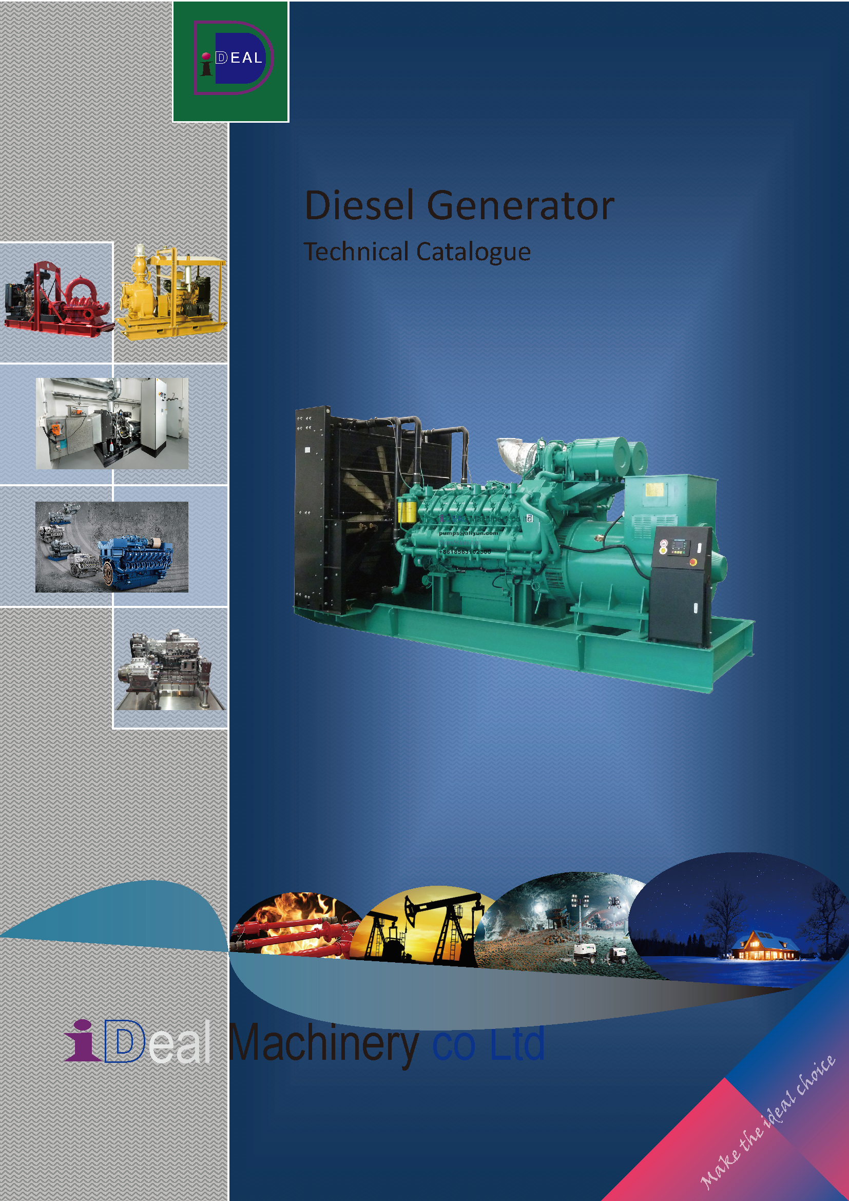 柴油机、发电机 diesel， generator