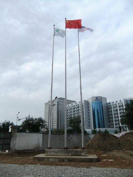 江西旗杆厂生产学校广场锥形旗杆10米12米不锈钢升旗杆