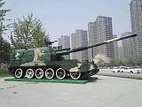 田鸣静态动态模型设备99A主战坦克模型出售军事展厂家
