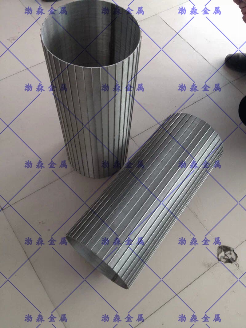 不锈钢筛管 反绕丝焊接过滤筛管滤芯