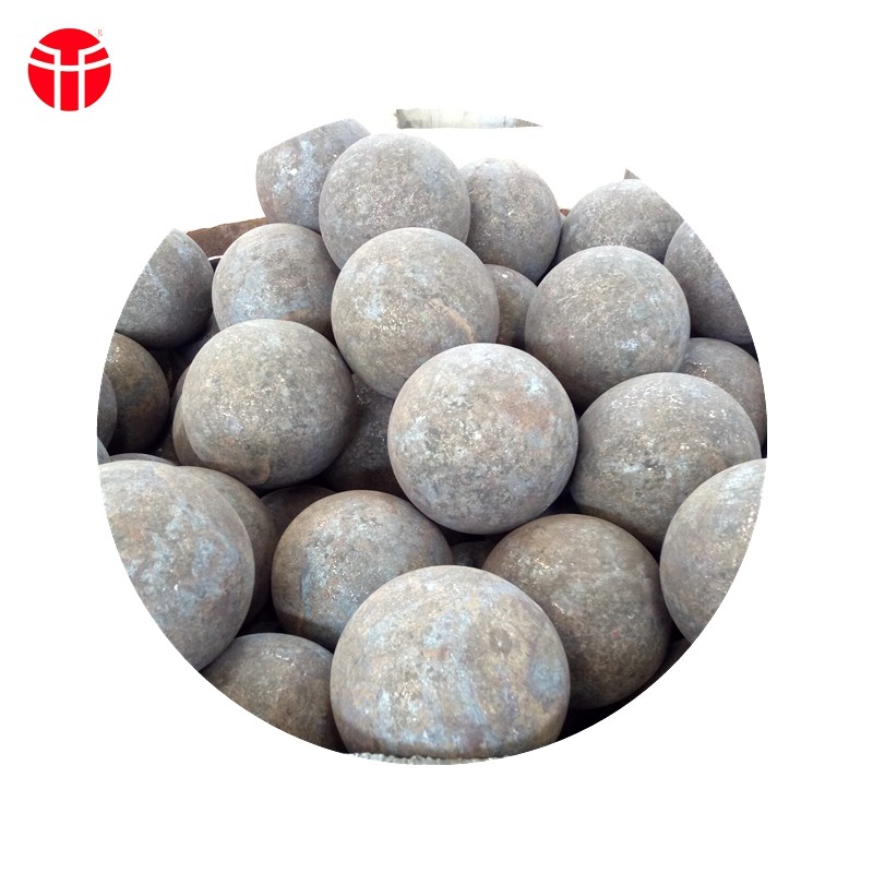 山东济南球磨机钢球 铜矿铁矿选矿专用 80mm 100mm 高质量钢球