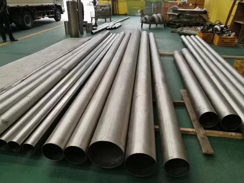 纯钛焊管 用于换热器和化工设备厂
