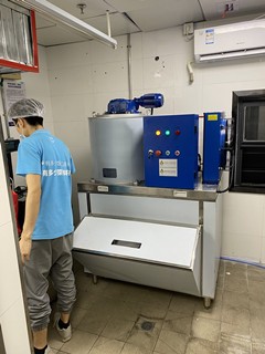 潍坊商用片冰机500公斤水产制冰机