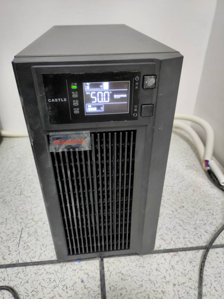 深圳山特高频在线式机房UPS电源6K销售价 坏废旧蓄电池回收