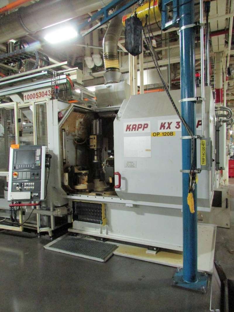 二手KAPP KX300P蜗杆砂轮磨齿机 德国卡普磨齿机