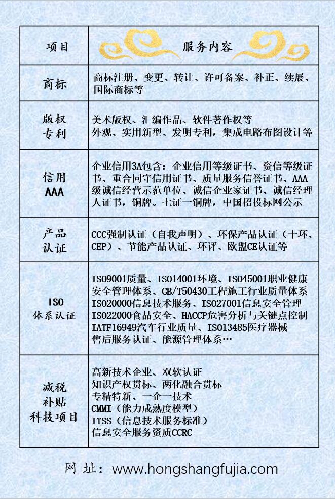 ISO三体系认证 ISO9001、ISO14001、ISO45001