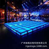 酒吧弹簧舞台 蹦迪KTV无噪音玻璃舞台 地颤舞台 发亮颤动地板;