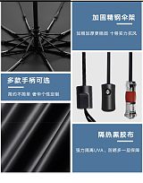 惠州专业广告伞指导公司-顶峰雨伞定制logo折叠伞三折伞;