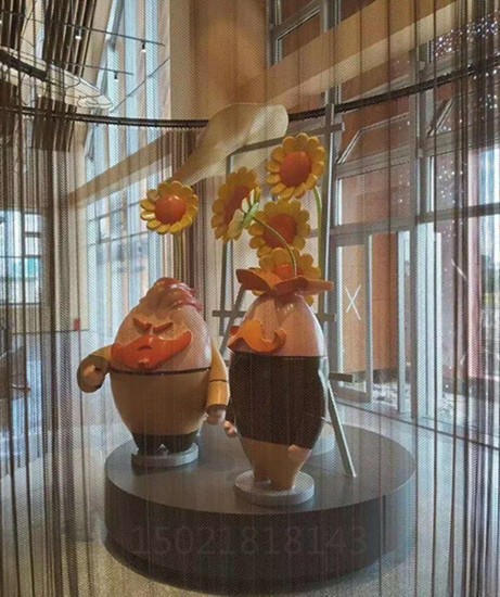合肥小镇主题向日葵雕塑 植物花卉雕塑案例图