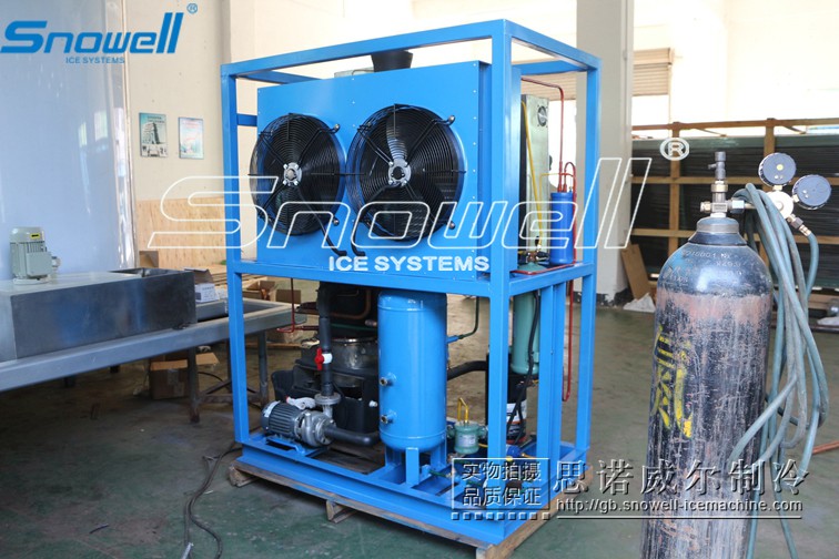 深圳制冰机厂家思诺威尔日产1吨管冰机