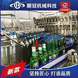 玻璃瓶啤酒灌裝機 碳酸飲料灌裝機 全自動液體生產線設備;