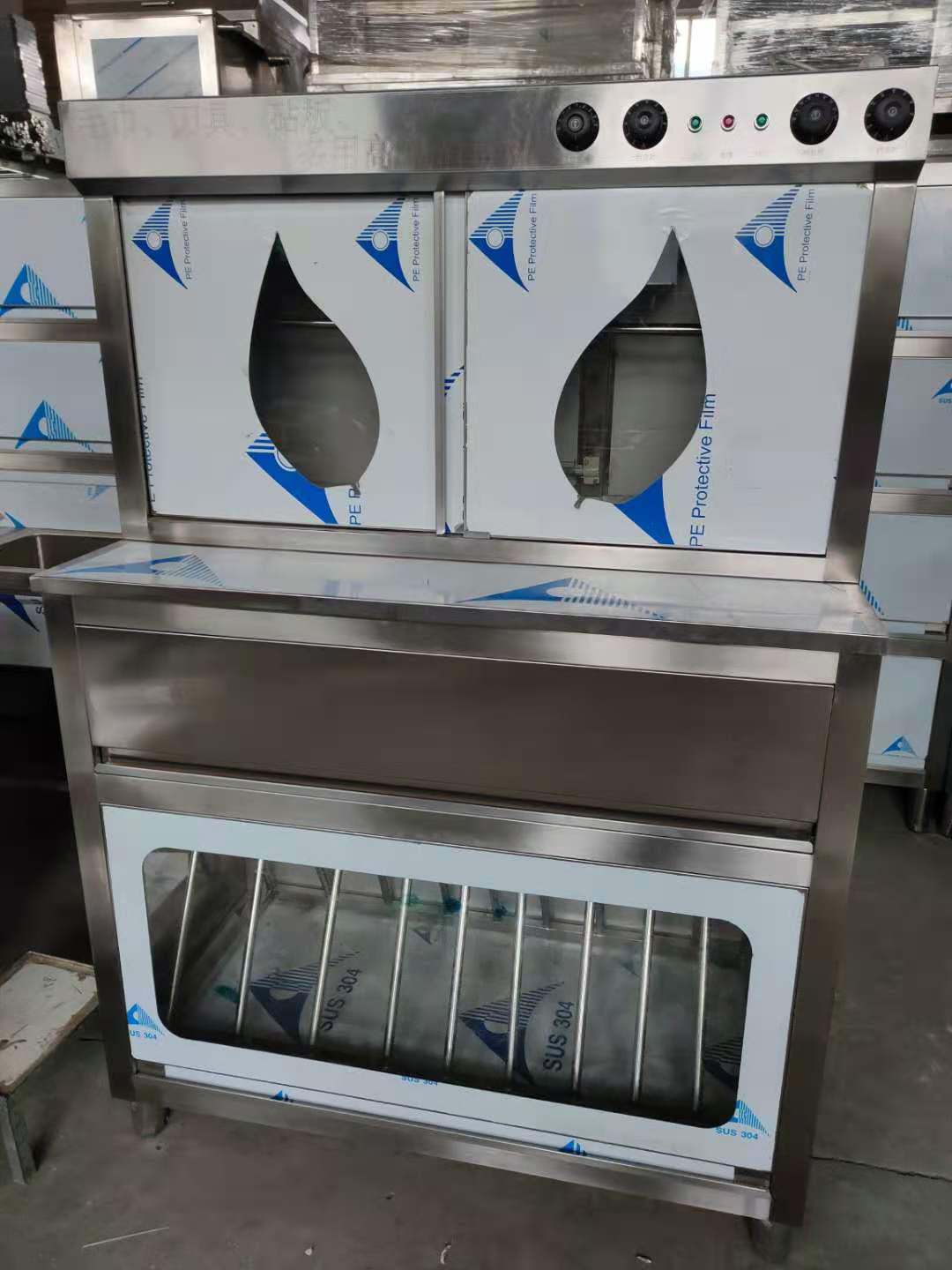 衡水厨具衡水厨房设备不锈钢加工制作厂家组合消毒柜