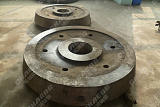 铸钢件加工生产回转窑挡轮可批量定制;